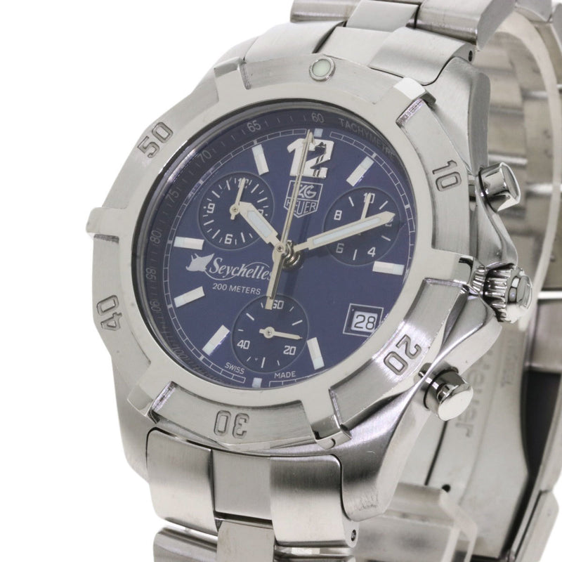 TAG Heuer CN111D Exclusive Seychelles Islands 3000 Limited Watch Stainless Steel Men's