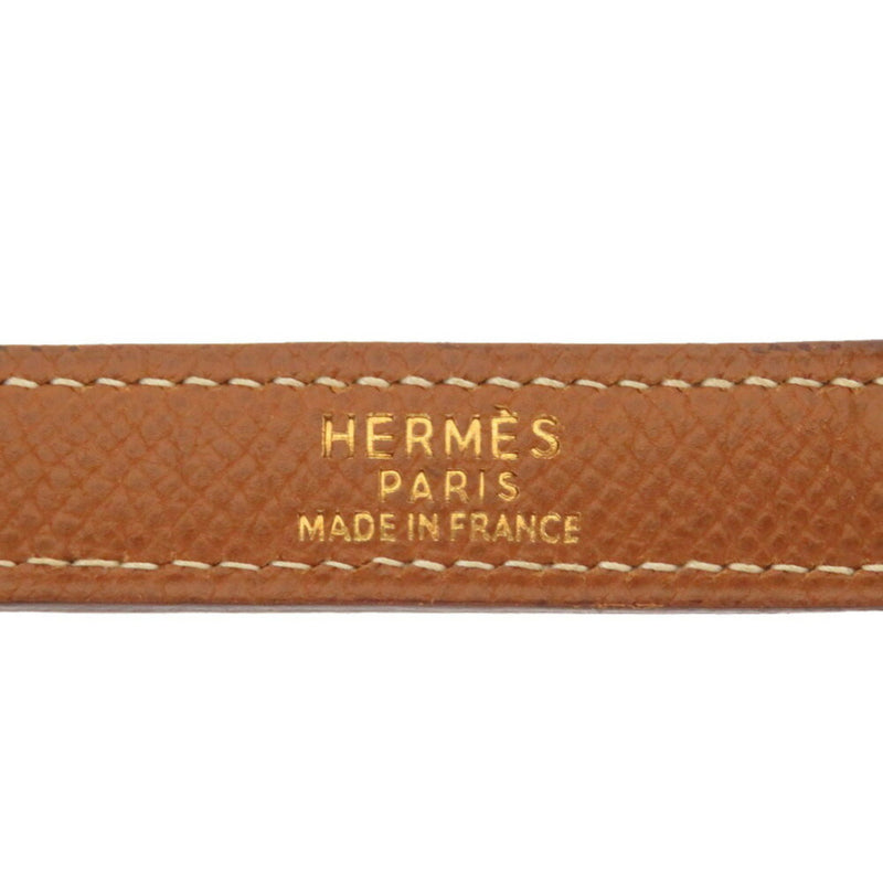 Hermes Kushbel Gold Kelly Strap Shoulder Brown