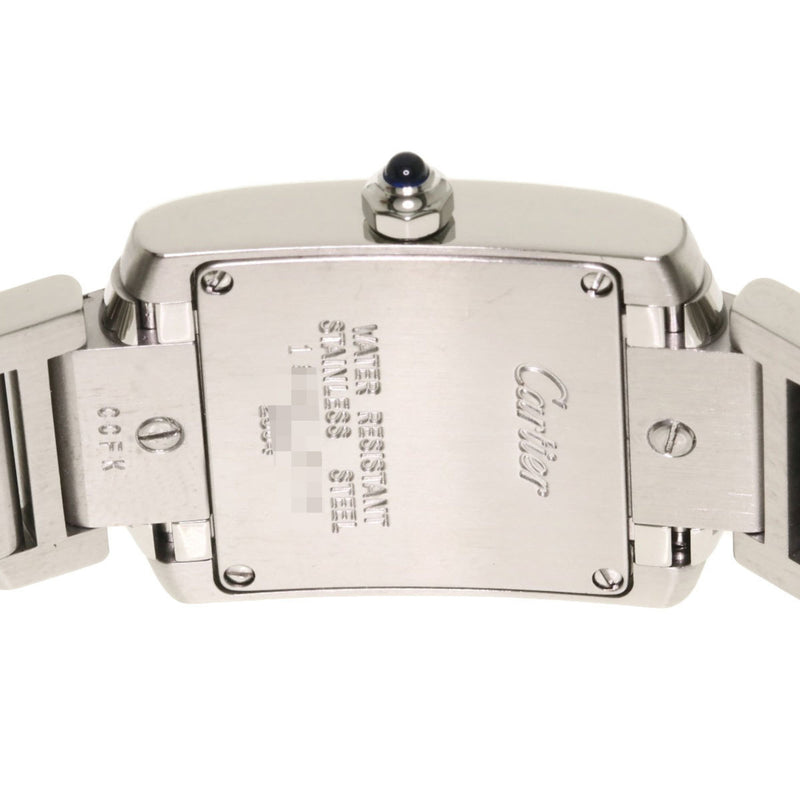 Cartier W51008Q3 Tank Francaise SM Watch Stainless Steel Ladies