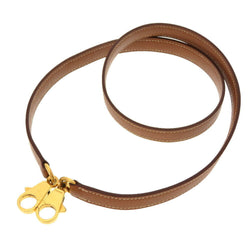 Hermes Kushbel Gold Kelly Strap Shoulder Brown