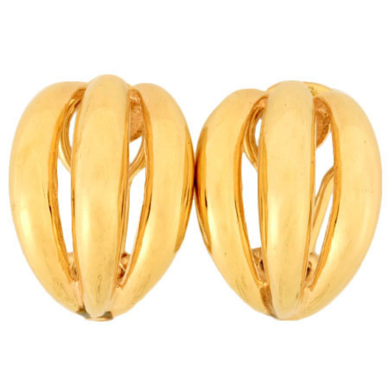 Tiffany TIFFANY & Co. Clip Mini Hoop Earrings K14YG Vintage