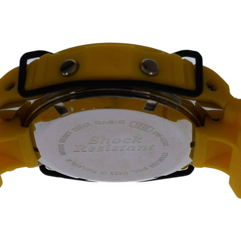 G-SHOCK CASIO Casio DW-6700Y-9JF Watch Sting Digital Quartz Mens Yellow