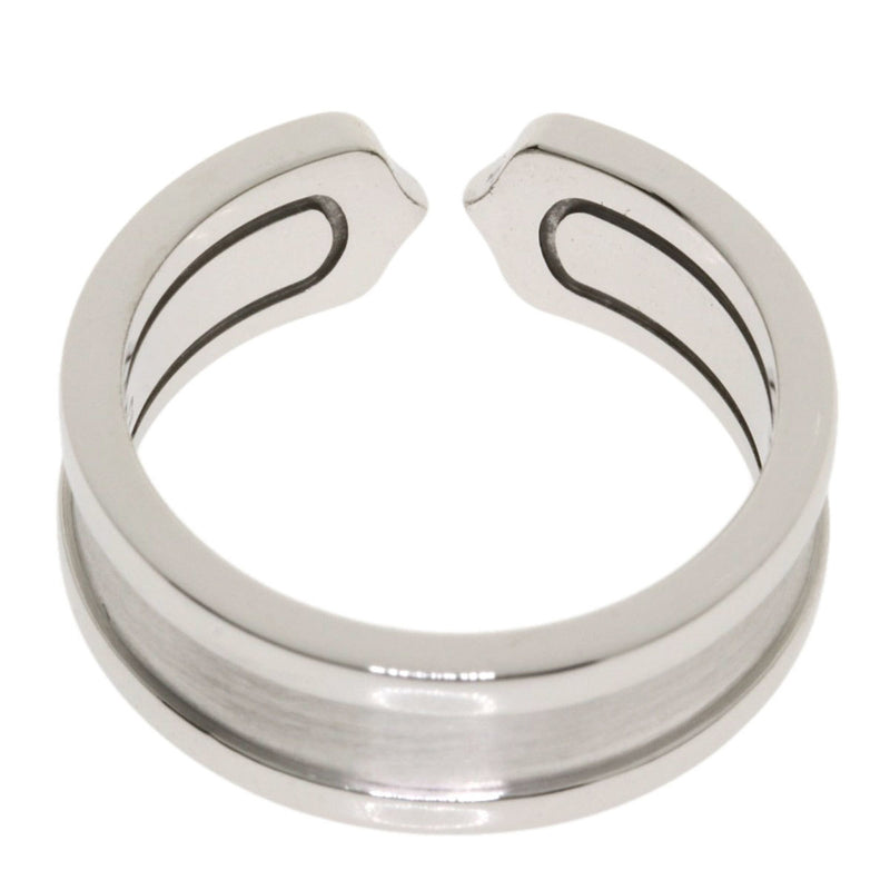 Cartier C2 Ring # 52 / K18 White Gold Ladies CARTIER