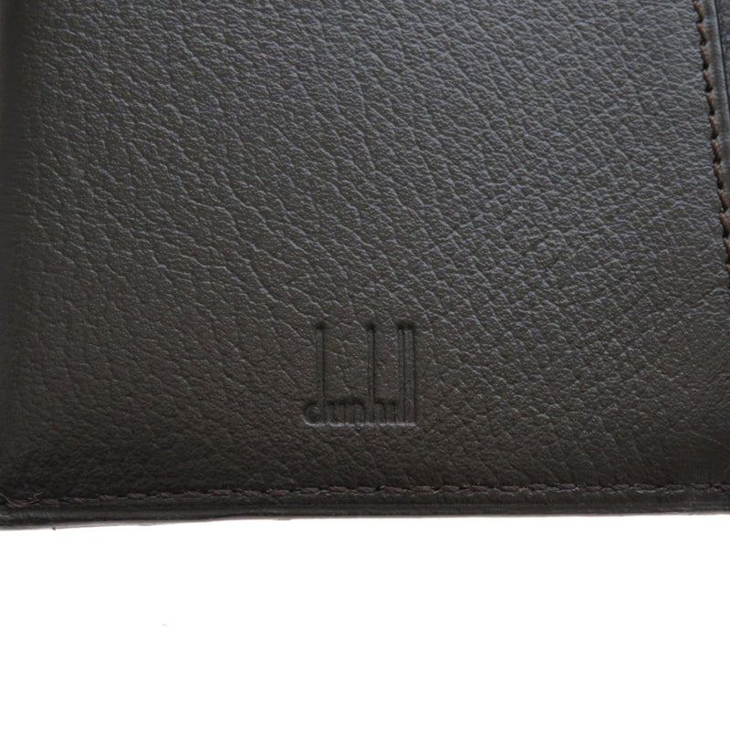 Dunhill Logo Motif Card Case Calf Men's