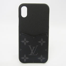 Louis Vuitton Taiga Monogram Eclipse Phone Bumper For IPhone X Monogram Eclipse,Noir IPHONE / Bumper XS M67806