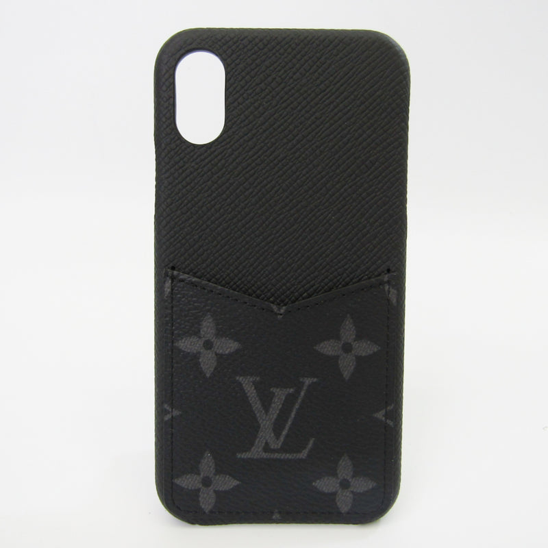 Louis Vuitton Taiga Monogram Eclipse Phone Bumper For IPhone X Monogram Eclipse,Noir IPHONE / Bumper XS M67806