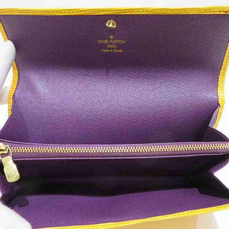 Louis Vuitton Epi Pochette Portomone Clady M63579 Wallet Long Unisex