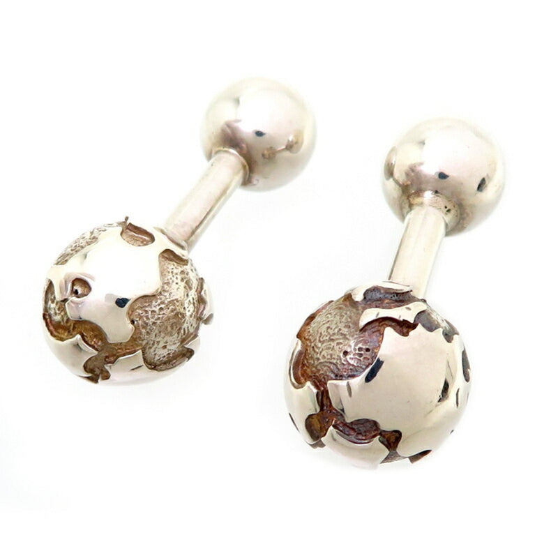 Tiffany SV925 Earth Men's Cufflinks Silver 925