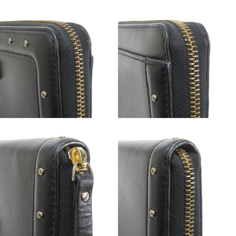 Kate spade hardware long wallet bi-fold leather ladies