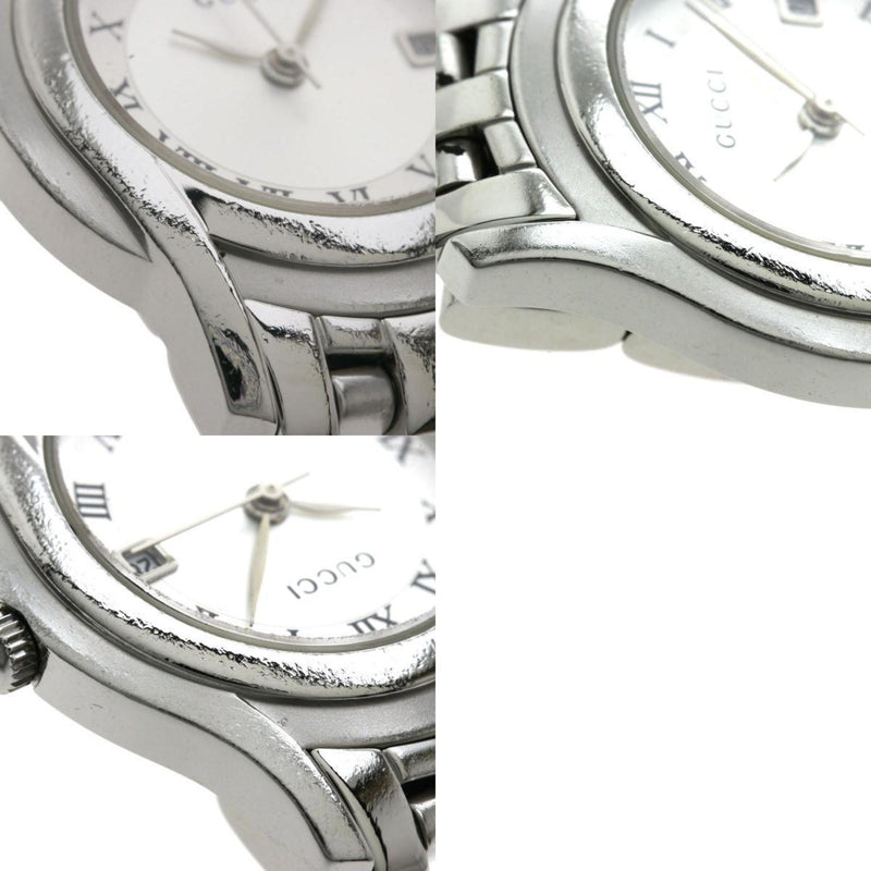 Gucci 1500L Square Face Watch Stainless Steel Ladies
