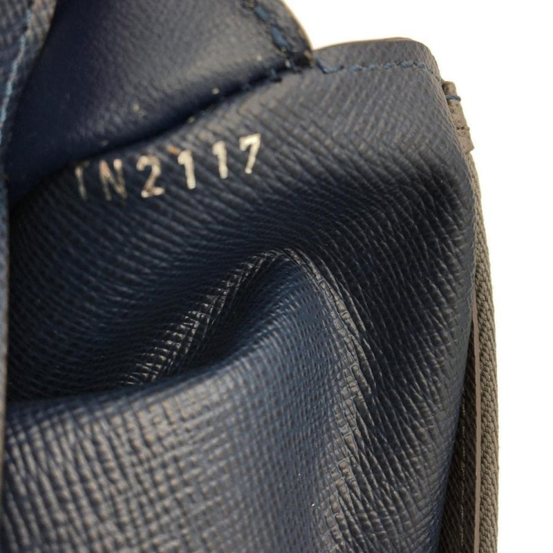 Louis Vuitton Taiga Wallet Blue