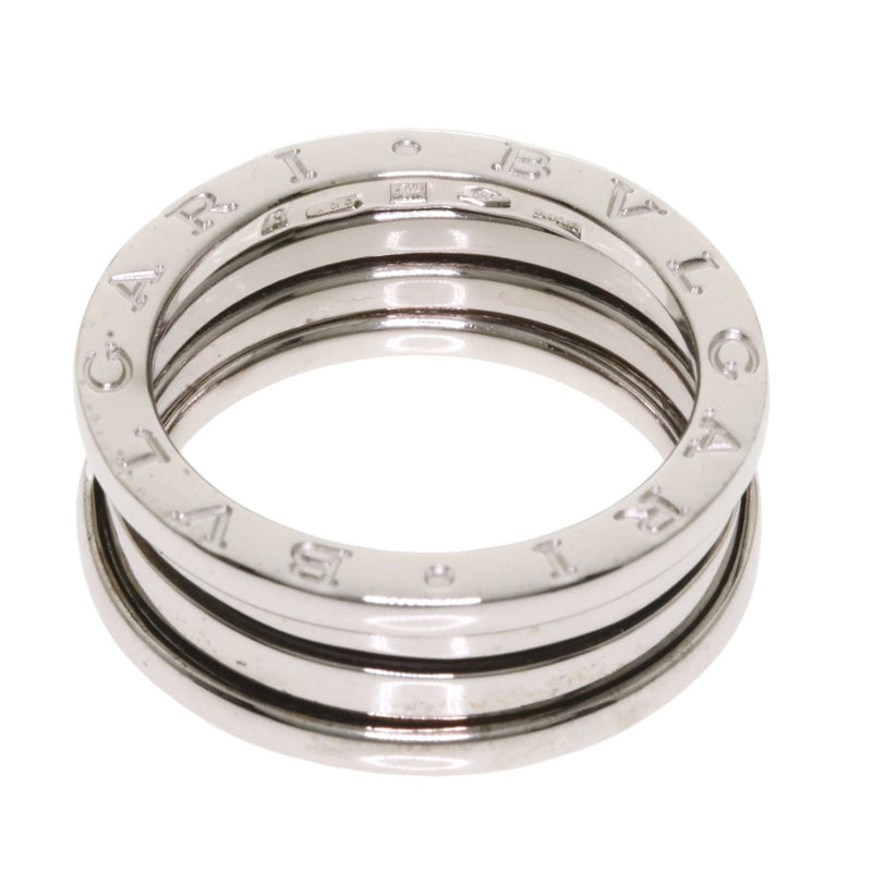 Bvlgari B-zero1 S # 57 Ring / K18 White Gold Men's