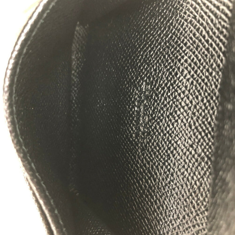 Bulgari Card Case Business Holder 30420 Calf Leather Black Mens BVLGARI
