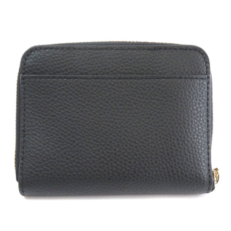 Coach F24808 Logo Motif Bi-Fold Wallet Leather Ladies