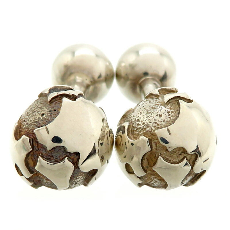 Tiffany SV925 Earth Men's Cufflinks Silver 925