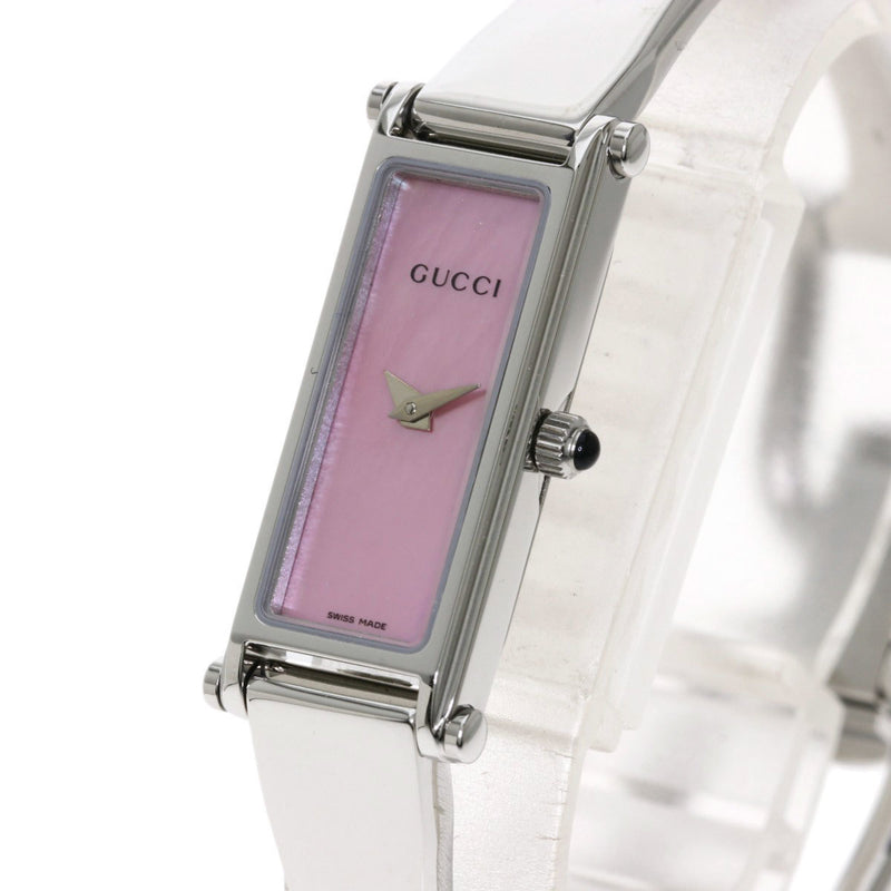 Gucci 1500L Square Face Watch Stainless Steel Ladies