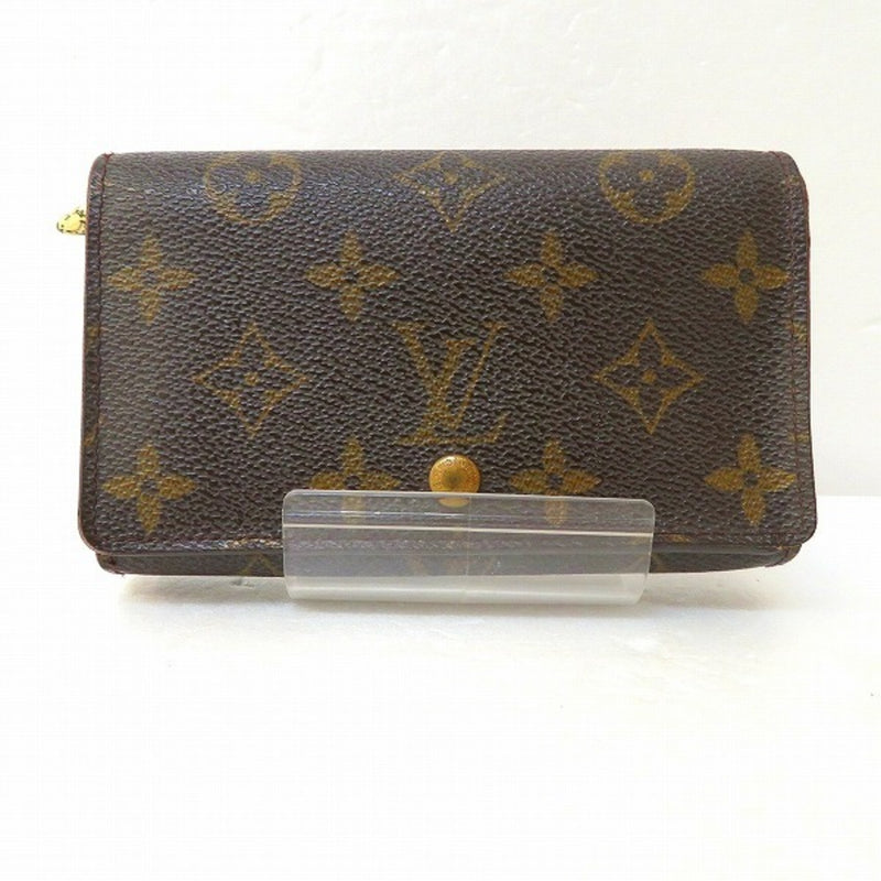 Louis Vuitton Monogram Porto Monevier Tresor M61730 Folded Wallet Unisex