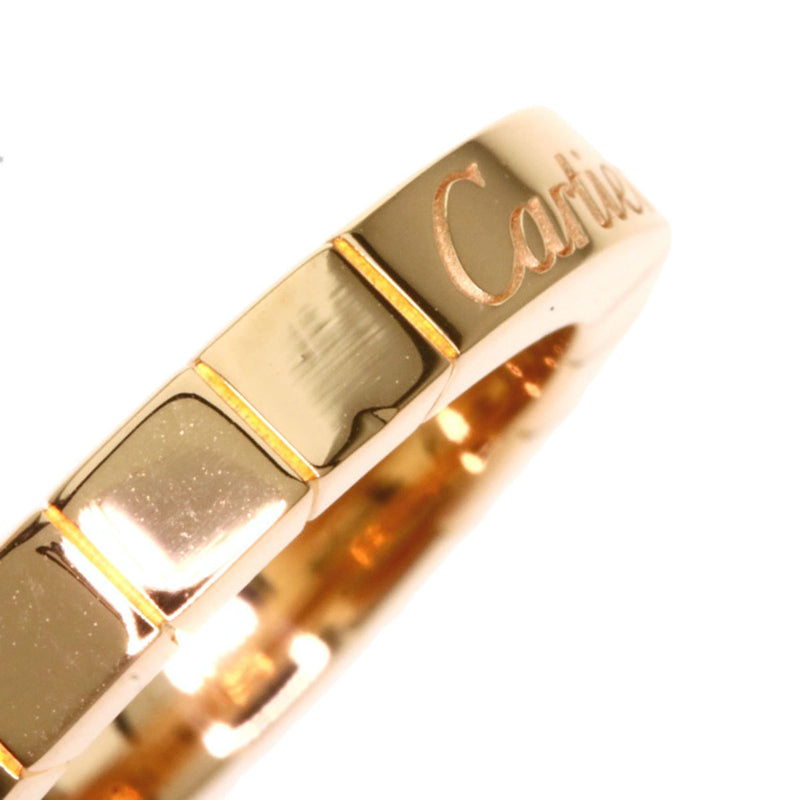 Cartier Lanieres # 48 Ring K18 Pink Gold Ladies