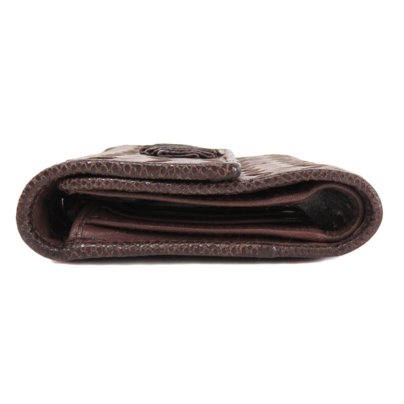 Bottega Veneta Intrecciato Bi-Fold Wallet Calf Ladies