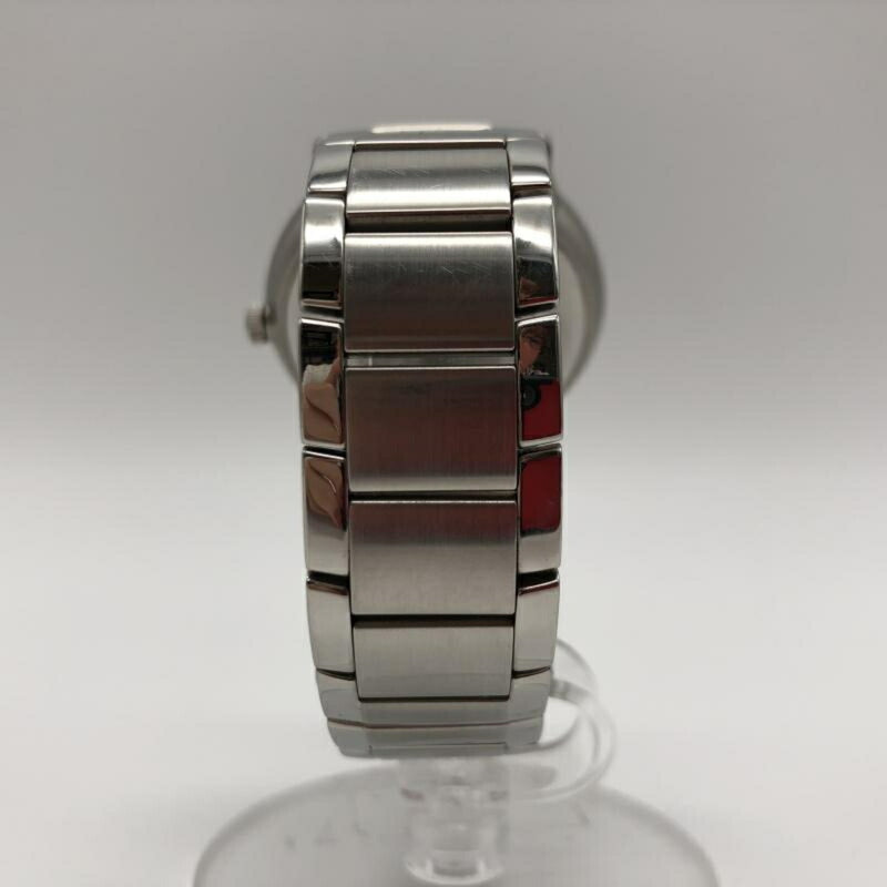 EMPORIO ARMANI Watch Mens Metal Belt Silver Black AR2514 Quartz Emporio Armani