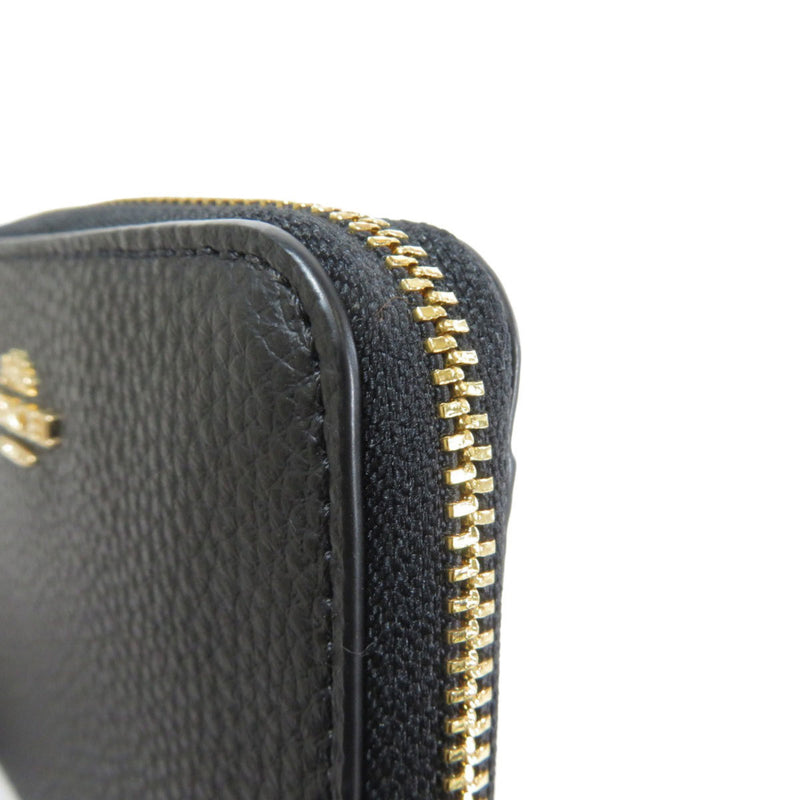 Coach F24808 Logo Motif Bi-Fold Wallet Leather Ladies