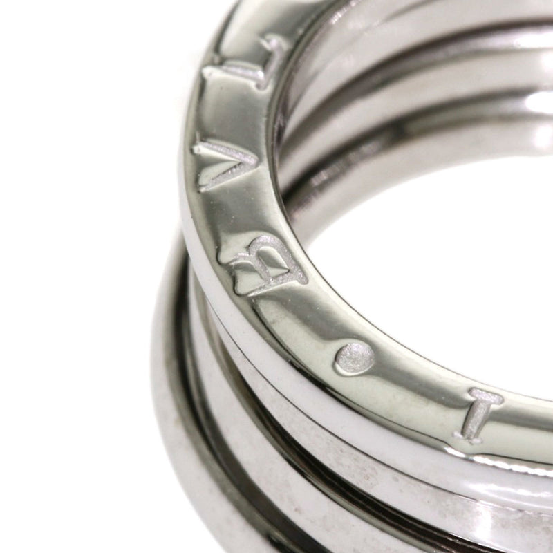 Bvlgari B-zero1 S # 49 Ring K18 White Gold Ladies