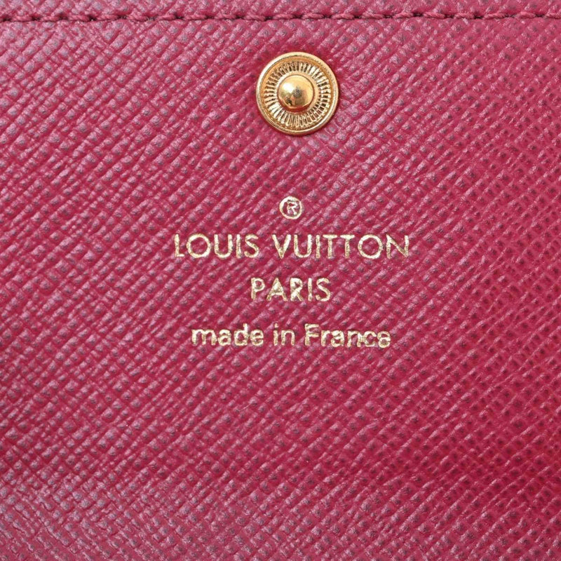 Louis Vuitton Monogram Womens PVC Key Case BordeauxBrown