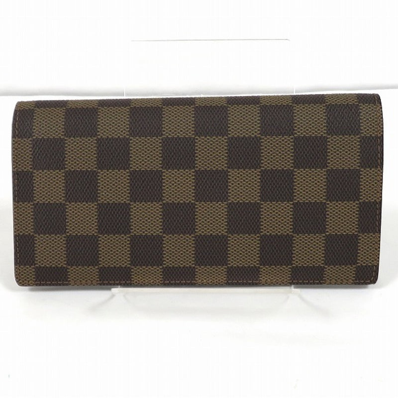 Louis Vuitton Damier Portofeuil Brother N60017 Long Wallet Unisex