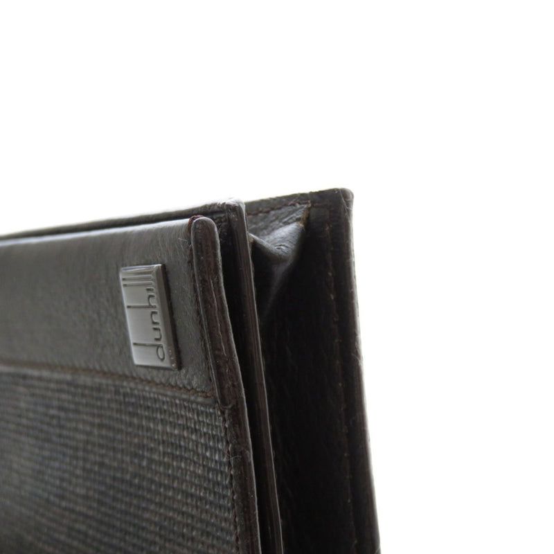 Dunhill Logo Motif Card Case Calf Men's