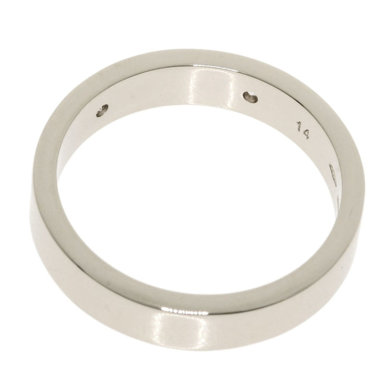 Gucci Icon Print Diamond # 14 Ring / K18 White Gold Ladies GUCCI