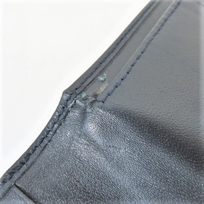 Burberry Nova Check Navy Folded Gama Mouth Purse Ladies