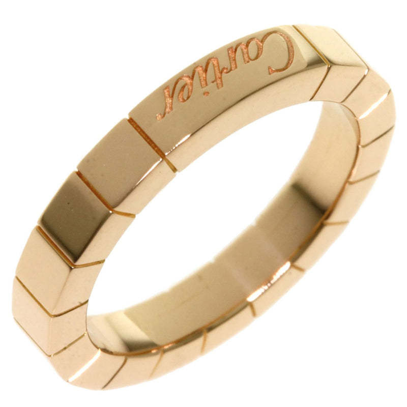 Cartier Lanieres # 48 Ring K18 Pink Gold Ladies