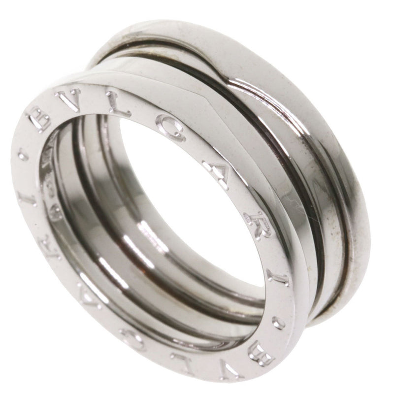 Bvlgari B-zero1 S # 57 Ring / K18 White Gold Men's