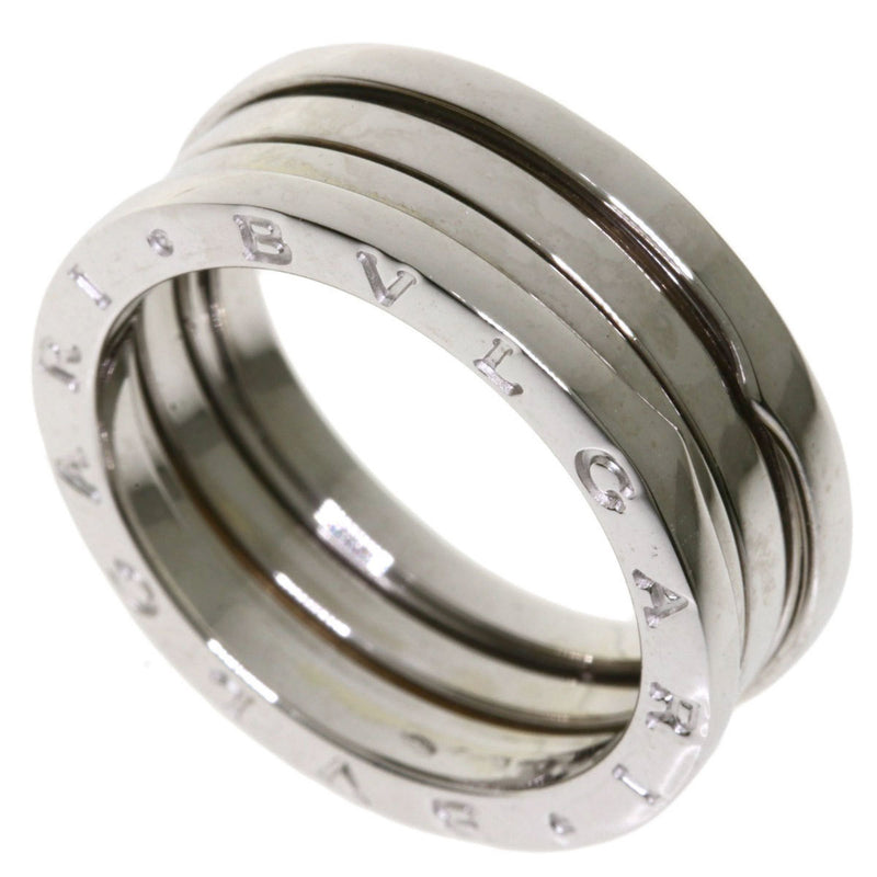 Bvlgari B-zero1 S # 60 Ring K18 White Gold Unisex