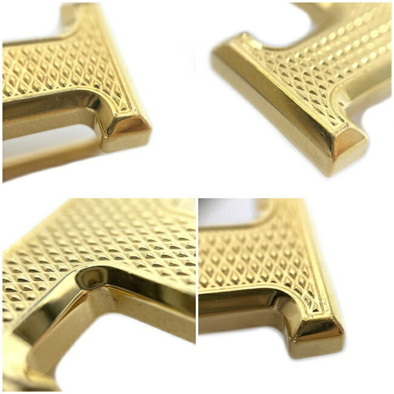 Hermes H Belt Black Orange Gold Guilloche Leather Box Calf Muffler Taurillon Cremas  K Engraved HERMES 31mm 83cm 98cm Mens Long Waist Metal Fittings