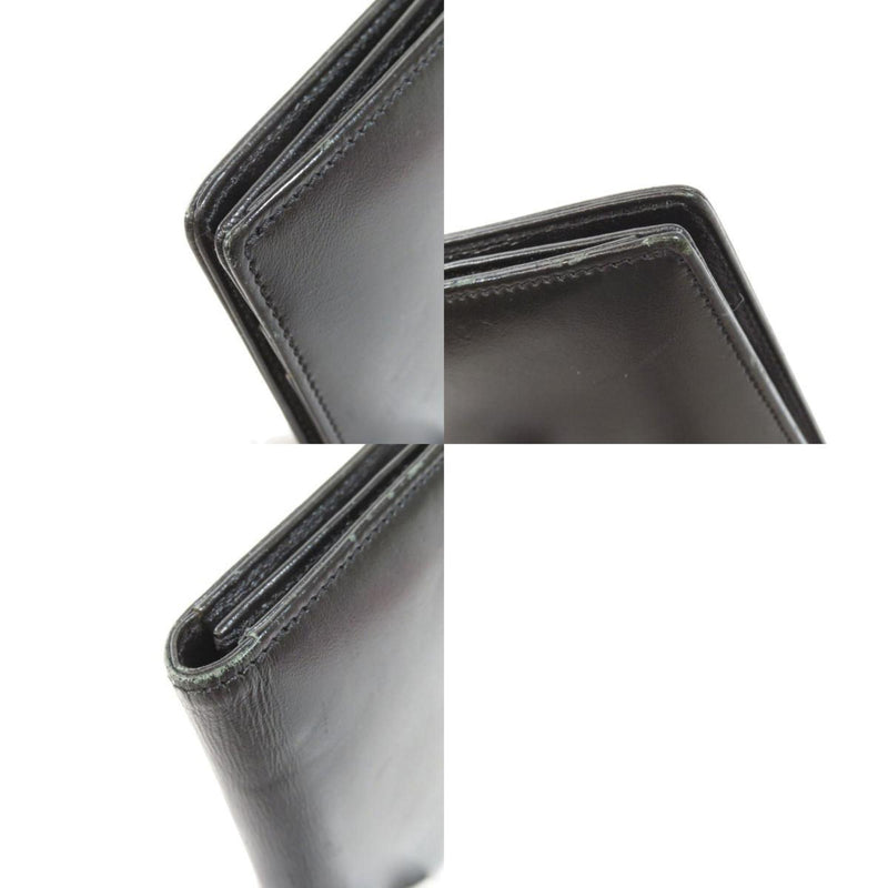 Montblanc Logo Pass Case Card Leather Men's