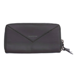 BALENCIAGA Paper Continental Zip Around Wallet 381226 Womens Leather