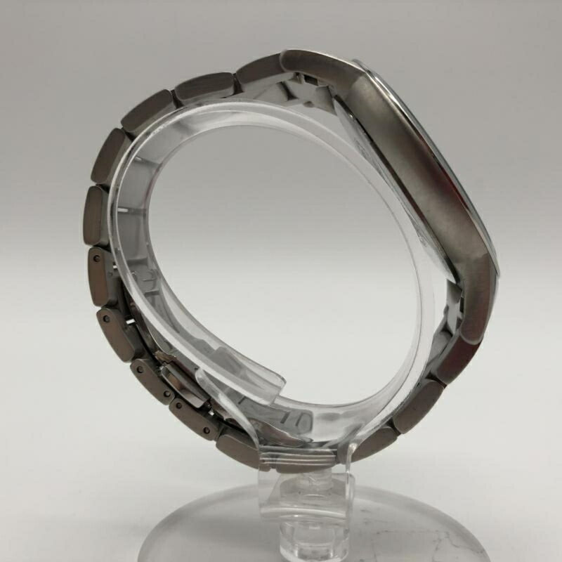 EMPORIO ARMANI Watch Mens Metal Belt Silver Black AR2514 Quartz Emporio Armani