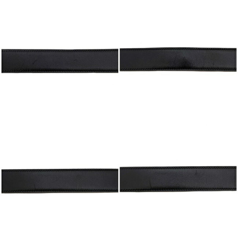 Hermes H Belt Black Orange Gold Guilloche Leather Box Calf Muffler Taurillon Cremas  K Engraved HERMES 31mm 83cm 98cm Mens Long Waist Metal Fittings