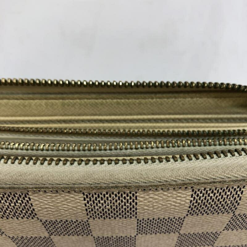 Louis Vuitton Damier Azur Wallet White