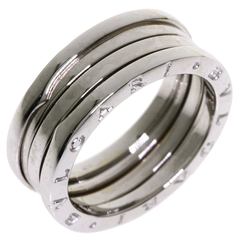 Bvlgari B-zero1 S # 60 Ring K18 White Gold Unisex