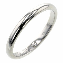Cartier Ring 1895 Wedding Width Approximately 2mm Platinum PT950 Ladies CARTIER