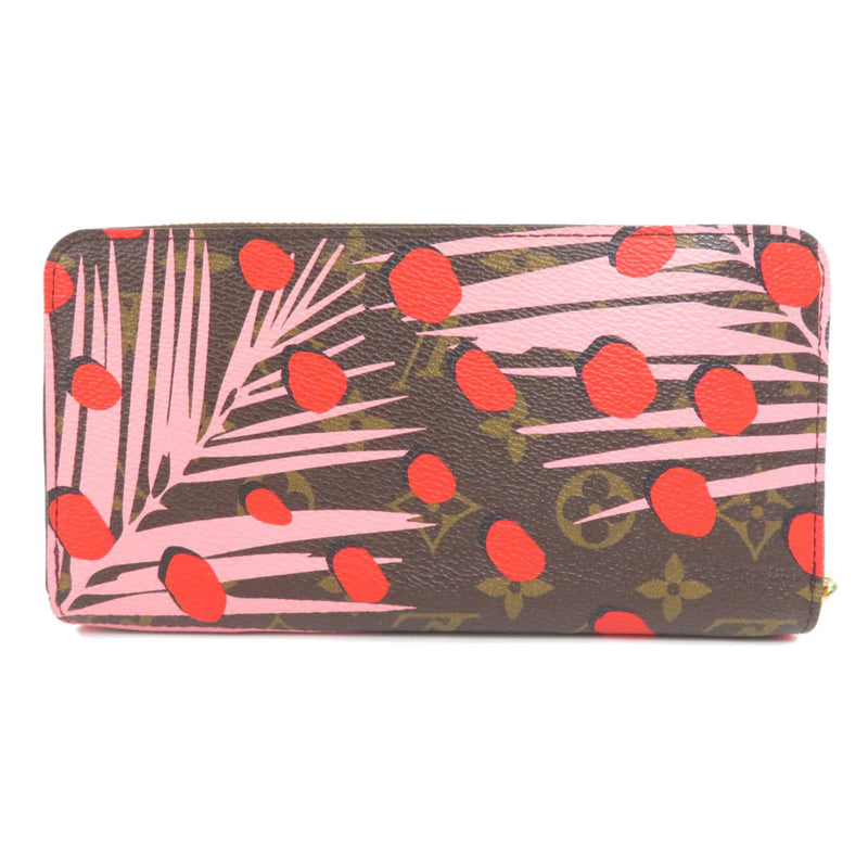 Louis Vuitton M41908 Zippy Wallet Monogram Jungle Dot 2016 Cruise Line Long Bi-Fold Canvas Ladies