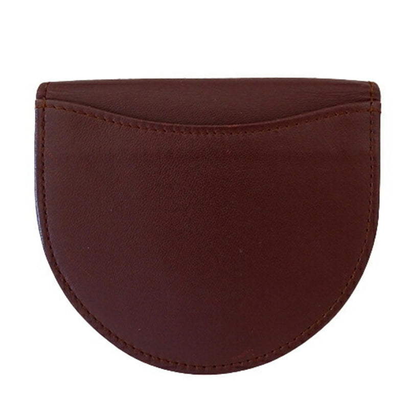 Cartier Mast Coin Purse Leather Bordeaux