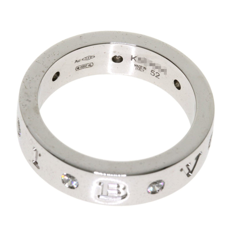 Bvlgari Roman Sorbet Diamond # 52 Rings K18 White Gold Ladies