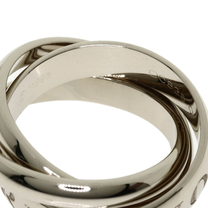 Cartier Trinity Limited # 49 Rings / K18 White Gold Ladies