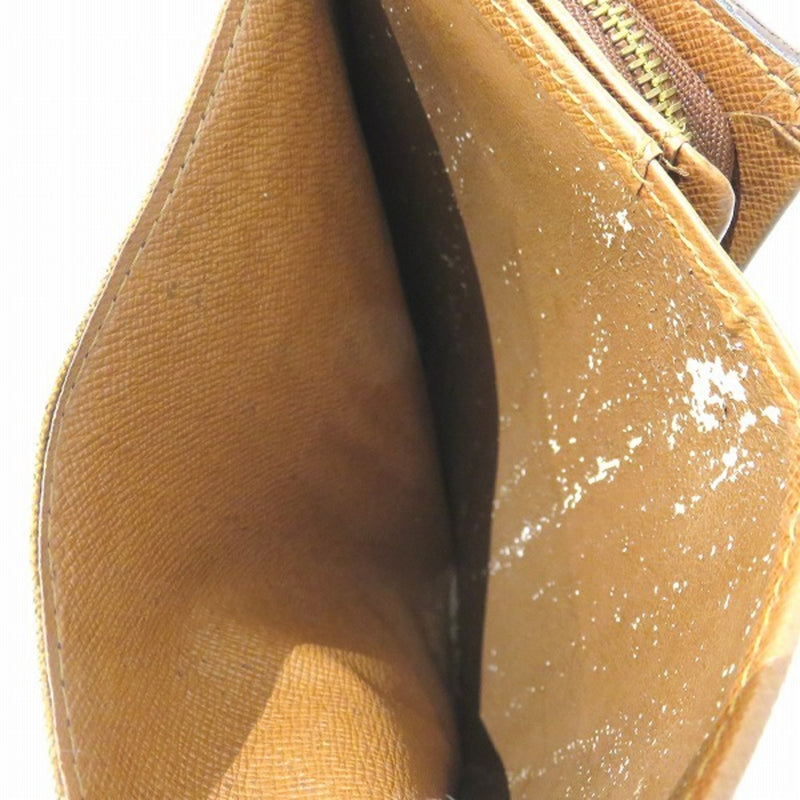 Louis Vuitton Monogram Porto Monevier Tresor M61730 Bi-Fold Wallet Unisex