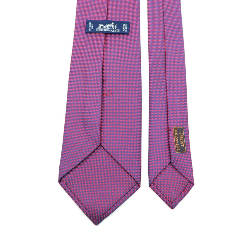 Hermes Mens Cravat Silk BlueGray