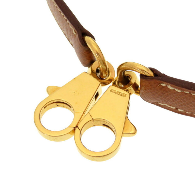 Hermes Kushbel Gold Kelly Strap Shoulder Brown