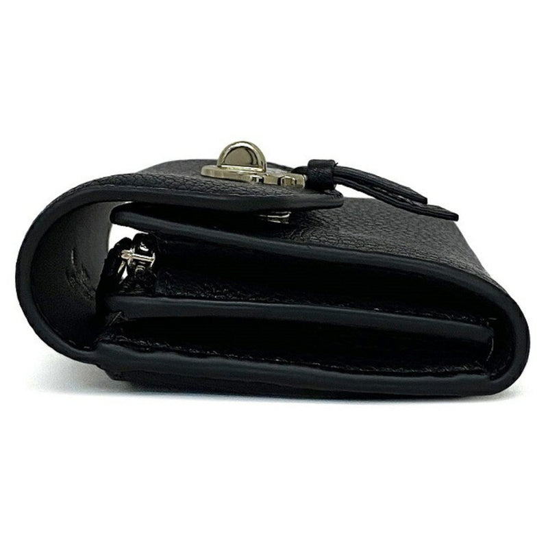 Kate Spade Bi-Fold Wallet Black Gold Marty K6026 Leather kate spade Ladies